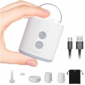 Resim Dianziye Tomshoo Taşınabilir 4'ü 1 Arada Şişirme Pompası Ve Kamp Lambası 