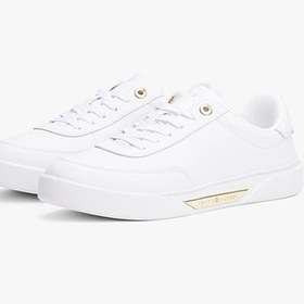 Resim Tommy Hilfiger Kadın Essential Chic Court Sneaker - Beyaz 