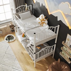 Resim Argimo Bella Genç Çocuk Odası Metal Ranza 