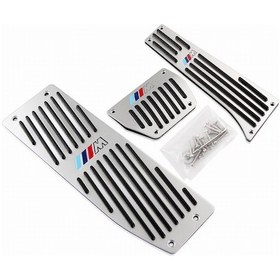 Resim Autogp Bmw F10 Pedal Seti Takımı Otomotik 3 Parça ///m Logolu Vidalı Agp-pdl-m-214 