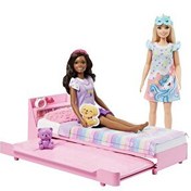 Resim Barbie My First İlk Barbie Bebeğim Barbie'nin Yatağı Oyun Seti HMM64 