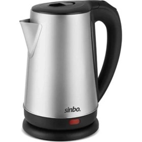 Resim Zenvia Çelik Kettle Su Isıtıcısı Kablosuz Kullanım 1.8lt 360 Derece Dönebilme Otomatik Kapanma SK-8026 