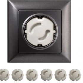 Resim SELFBUYSELL Bebek Çocuk Priz Koruma Kapağı (6 Adet) Çocuk Güvenliği, Priz Muhafazası, Priz Kapatıcı (5324) 