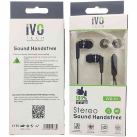 Resim LENAY Stereo Earphone Kablolu Kulaklık İvotech İvo-01 