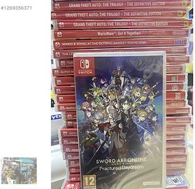 Resim Sword Art Online Fractured Daydream Nintendo Switch Oyunu 