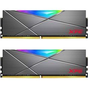 Resim 32GB (2X 16GB) DDR4 3200MHZ CL16 RGB DUAL KIT PC RAM SPECTRIX D50 AX4U320016G16A-DT50 XPG