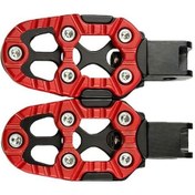 Resim Rogfer Git 001-1 Cohen, Alüminyum, Aloywill Resistan, Andernon Slip Pedallar, Unifer, Salrial, Pedallar Kırmızı Diğer Diğer 