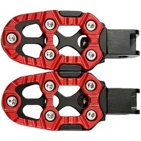 Resim Rogfer Git 001-1 Cohen, Alüminyum, Aloywill Resistan, Andernon Slip Pedallar, Unifer, Salrial, Pedallar Kırmızı Diğer Diğer 