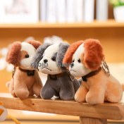 Resim Silver1 Iyi Şanslar Bebek Sevimli Karikatür Peluş Bebek Çanta Kolye Kız Öğrenci Bebek Asılı Anahtar (Yurt Dışından) 