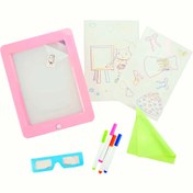 Resim Nessiworld 3D Doodle Sihirli Pembe Yazı Tahtası 