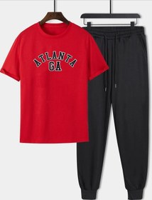 Resim uyguntarz Unisex Atlanta Baskılı 2'li Eşofman Takımı 