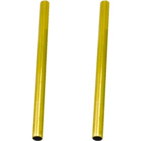 Resim 1/2 adet Pirinç Boru Boş Yuvarlak Çubuk 12cm Uzunluk, DIY El Sanatları Malzemeleri İçin Uygun, Dış Mekan Bıçak Askısı Deliği, DIY El Sanatları Malzemeleri, Şık Metalik Kaplama, Dayanıklı Metal Yapı, Metalik Kaplama, Sağlam Metal, DIY El Sanatçıları 