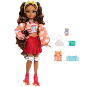 Resim Barbie Dream Besties Paten Partisi Teresa Bebek ve Aksesuarları JFX98 