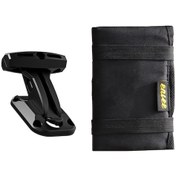 Resim Bisiklet Tamir Aleti Çantası, Lastik Tamiri Araçları İle Siyah, Jant Çantası, Koltuk Bağlama Tipi, Genişletilebilir Rafta Dahil Siyah Siyah 