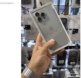 Resim Apple iPhone 15 Pro Max İkinci El YD | 256 GB | Natürel Titanyum 