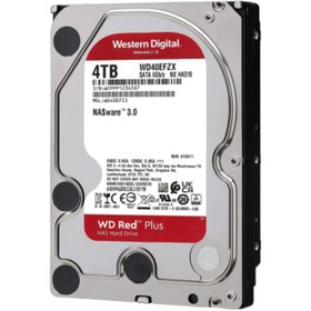 Resim WD Wd Red Plus Wd40efzx 3,5" 4tb, 128mb, 5400 Rpm, 7/24-nas-server Hdd 