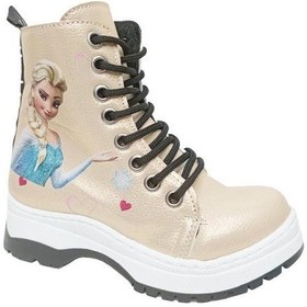 Resim Fix Kids 9603 Parlak Deri Fashion Kız Çocuk Bot Pudra 