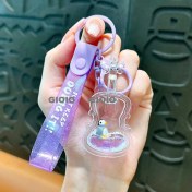 Resim Silver1 Yeni Sevimli Çizgi Film Işıklı Işık Kulomi Büyük Kulak Köpek Hediye Kutusu Anahtarlık Araba Okul Çantası Dıy Kolye Hediye (Yurt Dışından) 