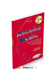 Resim Ascolto Medio + CD (İtalyanca Orta Seviye Dinleme) - T. Marin - Nüans 