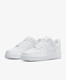 Resim Nike Air Force 1'07 Unisex Sneaker Ayakkabı Beyaz 
