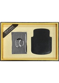 Resim T-bek Guevara Metal Puro Kesici Ve Kılıfı Seti Krom 60 Ring 
