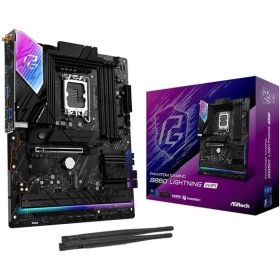Resim Asrock B860 Lıghtnıng Wıfı Intel B860 Soket 1851 Ddr5 8933MHZ (Oc) M.2 Anakart 