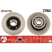 Resim TRW DF4274S Fren 7701207823 (WC937983) (Fiyat:2 Adet İçindir) 