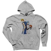 Resim Ballers Without Anime Gri Kapşonlu Sweat Gri 
