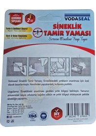 Resim Vodaseal Yapışkanlı Sineklik Tamir Yaması 10 X 10 Mm. - 2 Parça 1 Adet 