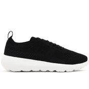Resim Derimod Zero Kadın Siyah Bağcıklı Kalın Tabanlı Sneaker 25SFD43026F 