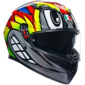 Resim AGV Kask/k3 Mplk Bırdy 2.0 Grey Ylw Red 