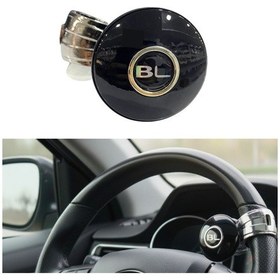 Resim Direksiyon Çevirme Topuzu Üniversal Dayanıklı Bl Yazılı Siyah Glz02470088 Siyah - Gümüş 