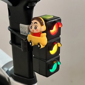 Resim Mingzee Bisiklet Çizgi Film Trafik Işıkları Sürüş Lambası Aksesuarları (Yurt Dışından) 