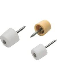 Resim Çivili Raf Pimi Ø=11 Mm, Beyaz (1P=100 Adet) 