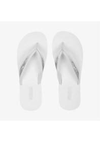 Resim Puma 389107-02 Sandy Flip Space Metallics Kadın Beyaz Spor Terlik Beyaz 