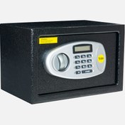 Resim Yale Küçük Boy LCD Ekranlı Siyah Elektronik Para Kasası 