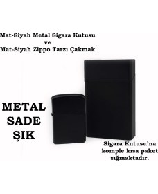 Resim Als Tobacco Çakmak ve Sigara Kutusu Seti 