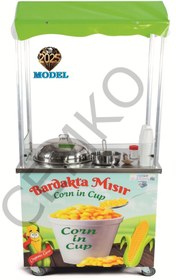 Resim Cemko Bardakta Mısır Arabası 50X70 (Model Bursa) 
