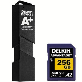 Resim Delkin Devices USB 3.1 Gen 1 SD & microSD A2 Hafıza Kartı Okuyucu 