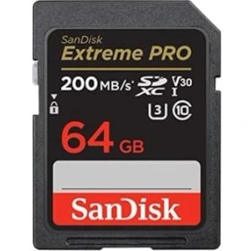 Resim Hype Store Extreme Pro Sdxc Uhs-I Hafıza Kartı 64 GB (V30, Aktarım Hızı 200 Mb/sn, U3, 4K UHD Videolar, Quickflow Teknolojisi, Isıya Dayanıklı) 