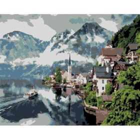 Resim wombhobby Avusturyadan Esintiler Sayılarla Boyama Seti 80x100 Cm Çerçevesiz RULO ( Kasnaksız ) 
