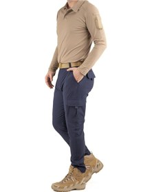 Resim Erkek Taktik Outdoor Kargo Pantolon Suya Dayanıklı, Esnek Ve Çok Cepli Lacivert Renk Lacivert 