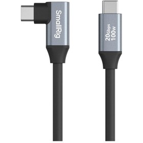 Resim Smallrig 4791 Usb-c Düz - Usb-c Açılı Veri Kablosu 60 Cm Siyah 