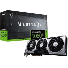 Resim Msı Geforce Rtx5060tı 8g Ventus 3x Oc 8gb Ddr7 128bıt 3xdp 1xhdmı Ekran Kartı 