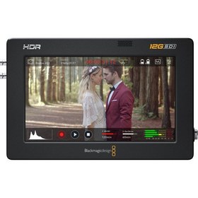 Resim Blackmagic Design Video Assist 5 inch 12G-SDI-HDMI HDR Kaydedici Monitör 