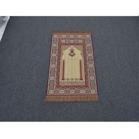 Resim Zehra Abla Halı Yeni Seçkin Kompozisyon Mihraplı Seccade Portatif Namazlık Duvar Halısı 7085 Çok Renkli 