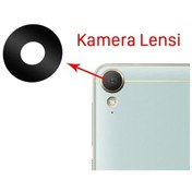 Resim HTC Uyumlu Desire 10 Lifestyle Kamera Lens-Siyah 
