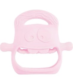 Resim Pembe Bebek Silikon Diş Kaşıyıcı 