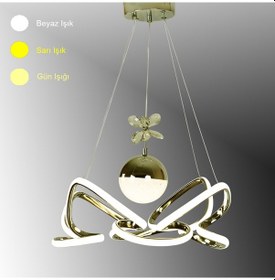 Resim Tt331-tpl-sr Tt Ayd. Gold Kaplama Tek Toplu 3 Renk Modüllü Led SARI 