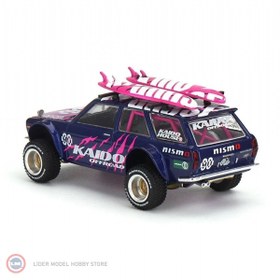 Resim 1:64 Mini GT Kaido 1969 Datsun 510 WAGON 4X4 KAIDO OFFROAD V2 